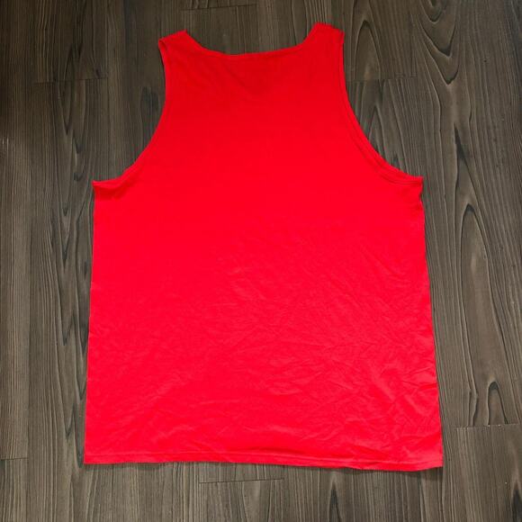 Men’s Red NASA Spaceship Graphic Tank Top - Picture 2 of 4